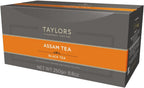 Taylors of Harrogate Assam, Black Tea, Individually Wrapped Bags, 100 Count (Pack of 1), Full-bodied, Satisfying & Malty, Caffeinated, Enjoy Hot or Iced, 100 Teabags
