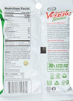 Sensible Portions Garden Veggie Snacks - Veggie Straws, Snack Size Variety Pack, Sea Salt & Zesty Ranch, 1 Oz (Pack of 24)