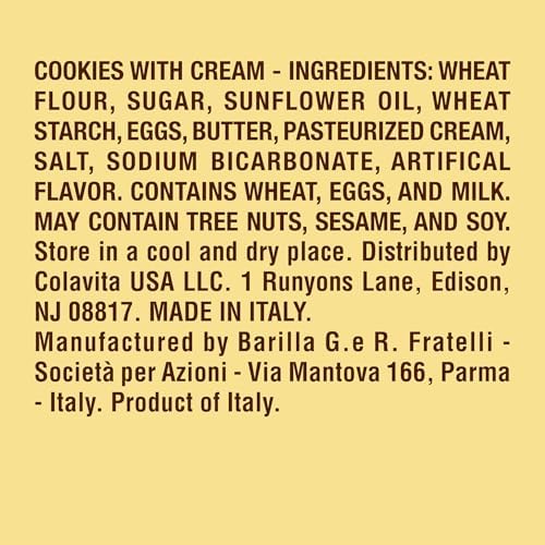Mulino Bianco Macine 12.35oz (350g) – Authentic Italian Breakfast Biscuits with Fresh Cream – Perfect for Coffee, Tea, or Milk – Made with Natural Ingredients and No Palm Oil
