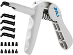 JMU Dental Composite Gun Dispenser Applicator Autoclavable, Comes with 5 Unidose Copsules Cartridge Tips, Plastic Caps