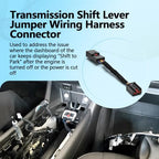 84733196 Transmission Shift Lever Jumper Wiring Harness Connector Compatible with Chevy Volt 2016-2019, Malibu 2016-2019, Blazer 2019-2019, GMC Acadia 2017-2019 Shift to Park Fix Wire Pigtail Plug