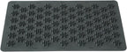 BAROSPINE Spark Mat Foot Massage Mat - Daily Foot Care Mat, 963 Hexagonal Nodes, Multi-Functional, Korean Made Silicone Use (Black)