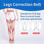 GHORTHOUD O/X Legs Correction Belt Legs Posture Corrector Band Unisex O/X Legs Bandage Lightweight Pediatric Straighten Belt for Men Women and Children（Large）