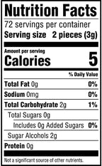 ECLIPSE Winterfrost Sugar Free Chewing Gum Bulk Pack, 18 Piece, (8 Pack)