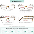 Eyekepper 5-Pack Stylish Readers Quality Spring Hinges Reading Glasses Men Women +2.00