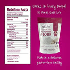 gfJules Certified Gluten Free All Purpose Flour | No Grit | Non-GMO, Vegan | Certified Top 9 Allergen-Free & Kosher | Cup for Cup | Voted #1 by Gluten Free & Celiac Consumers | 1.5 lb. Pouch