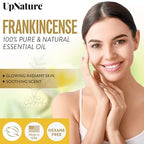 UpNature Frankincense Essential Oil Roll On - 100% Pure Frankincense Oil for Skin