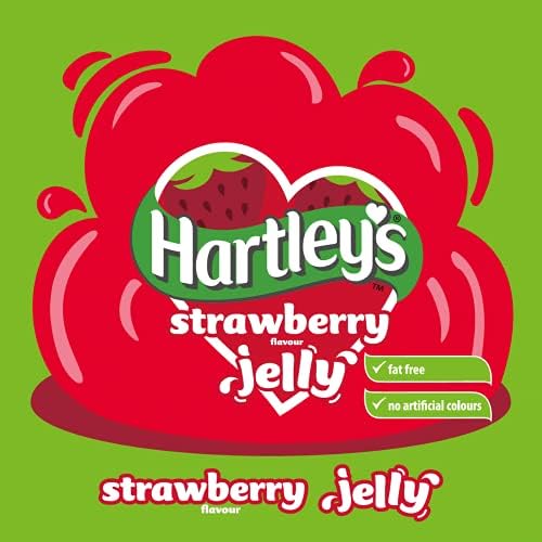 Hartley's Strawberry Jelly Cubes, 135 g
