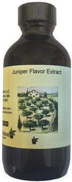 OliveNation Juniper Flavor Extract, Classic Gin Taste Flavoring for Beverages, Meat, Sauces, Baked Goods, Non-GMO, Gluten Free, Kosher, Vegan - 8 ounces