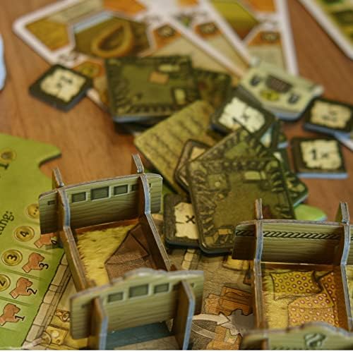 Agricola (Revised Edition) Farmers of The Moor Expansion | Strategy Game for Adults and Teens | Advanced Board Game | Ages 12+ | 1-4 Players | Avg. Playtime 90 Minutes | Made by Lookout Games