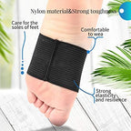 Geyoga 2 Pairs Compression Foot Arch Support for Women and Men Plantar Fasciitis Arch Support Sleeves Braces Sports Bandage Orthotics Unisex Foot Wrap for Flat Feet Heel Spurs Feet Care Pain Relief