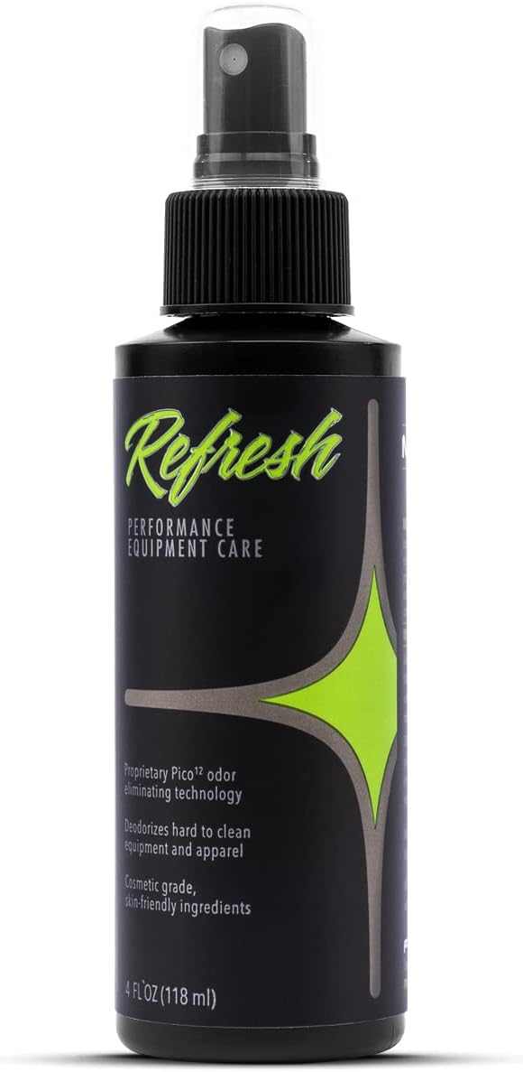 Molecule Helmet Refresh Spray | Premium Helmet Care | Cleans & Deodorizes Helmets, Visors, and Goggles | Signature Fresh Scent | 4 Ounces