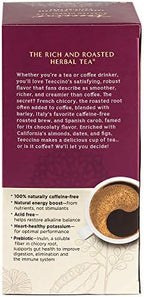 Teeccino Java Herbal Tea - Rich & Roasted Herbal Tea That’s Caffeine Free & Prebiotic for Natural Energy, 25 Tea Bags