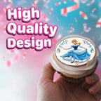 30 x Edible Cupcake Toppers – Fairytale Princess Themed Collection of Edible Cake Decorations | Uncut Edible on Wafer Sheet