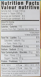 Deep Alphonso Mango Pulp - 850 Grams / 30 Oz. (Pack of 6)