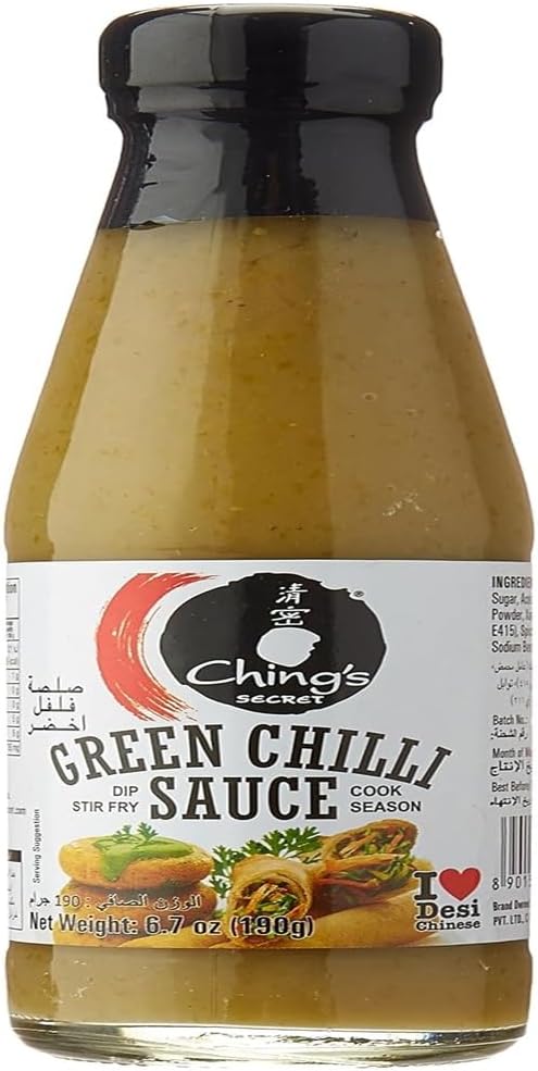 Chings Green Chilli Sauce 6.7 Oz