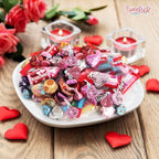 Mothers Day Chocolate Mix, 5lb Pack of Heart Candy Bulk Individually Wrapped, Ideal Valentine Candy Assortment for All Ages, Perfect Mothers Day Chocolate Gifts for Loved Ones