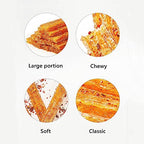 Spicy Strips - Spicy Gluten Latiao, Chinese Special Casual Snack Food, Made From Wheat/Chili/Spice, Low Sugar and Low Calories, Best Vegan, 102g (Pack of 3)