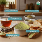 Spice Profile USDA Organic Ground Fennel Seeds, Lab Tested, Resealable 4 oz Pouch, Saunf Powder, Hinojo Molido