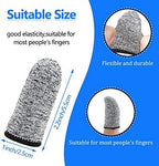 Honoson 20 Pieces Cut Resistant Finger Cots Protection Reusable Finger Thumb Protector Gloves for Kitchen Sculpture Work (2.2 Inch)