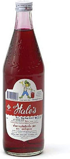 Thailand Blue Boy Hale's Fruity Flavored Syrup Nom Yen Summer Drink Beverage Dessert Toppings Kakigori Bingsu Shaved Ice Hawaiian Coloring 23floz (sala fruit)