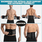 Bodyprox Breathable Back Brace, Back Support Brace for Men and Women. (X-Large)