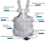NICHOY Back Brace for Compression Fracture - Inflatable Decompression Airbag Thoracic Lumbo Sacral Orthosis,Fit Men & Women Support for Pre or Post Op, Kyphosis(Adjustable)