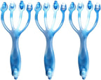Healifty Handheld Four Claws Roller Massager 7.48 Inch Compact Muscle Massage Tool for Neck Foot Body Head Relief Portable Design
