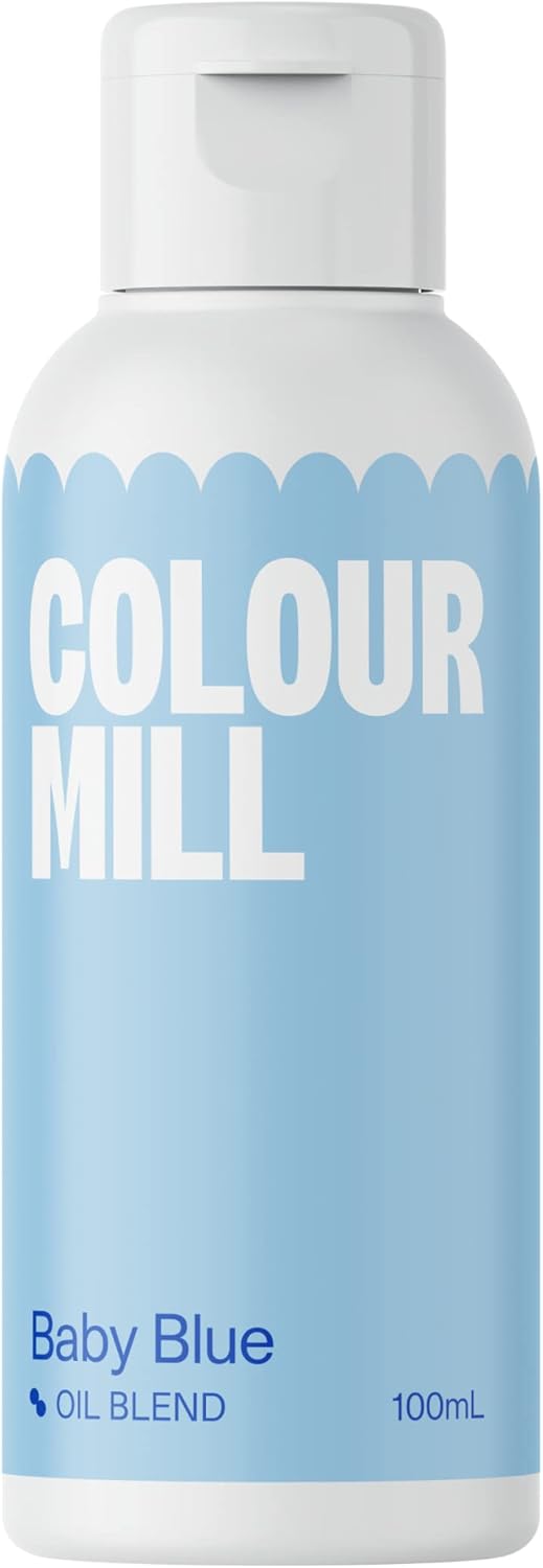 Colour Mill Oil-Based Food Coloring, 100 Milliliters (Baby Blue)