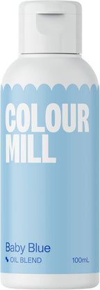 Colour Mill Oil-Based Food Coloring, 100 Milliliters (Baby Blue)
