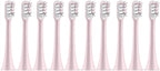 Artemisia Replaceable Toothbrush Head Compatible with Xiaomi Soocas X5 X3 X3U SOOCARE Electric Toothbrush Soft Dupont Bristle Replacement Head 4/10pcs (Color : 10 Pink)