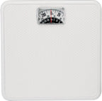 Taylor Precision Products White Square Mechanical Bath Scale