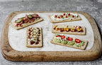 Nairn's Gluten Free Flatbread Crackers, Caramelized Onion, 5.9oz (Pack of 6)