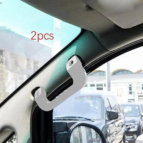 MagiDeal Grab Roof Handle Grip Assist Handle Replacement Grip Passenger Car Interior Heavy Duty Premium for Camper Trailer Billet Grab Handle, Silver