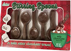 R.M. Palmer Milk Chocolate Stirring Spoons, Perfect to use in Warm Milk or Coffee, Making Candy Fun Since 1948 (5 Pack)