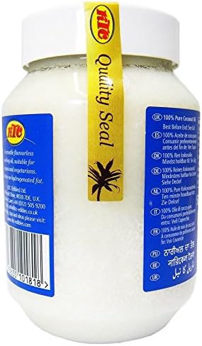 KTC Coconut Oil (NEW SEALED JARS) 500ml (pack of two)