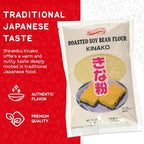 Shirakiku Kinako Japanese Roasted Soybean Flour - Additive-free Soybean Flour, Superfine Texture, Ideal for Baking & Cooking, 5 OZ (Pack of 1)