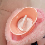 Cute Plush Hot Water Bag, Cartoon Hot Water Bottle with Cute Fleece Cover, Kawaii Design Hand Feet Warmer for Pain Relief, Cramps, Cozy Nights Gifts for Girls Boys Cold Winter (Smile)
