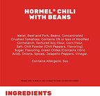 Hormel Chili With Beans 15 Oz (8 Pack)