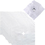 100 Pack Disposable Face Down Pillow Cover Disposable Face Cradle Covers Ultra Soft Non-Sticking Massage Bed Headrest Covers for Massage Table Lash Bed Spa Bed Beauty Tattoo Therapy Table