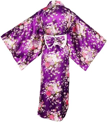 Halloween Costumes for Women 2025-Japanese Geisha Kimono Dress Anime Cosplay Yukata Robe for Parties