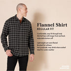 Amazon Essentials Men's Regular-Fit Long-Sleeve Flannel Shirt (Available in Big & Tall)