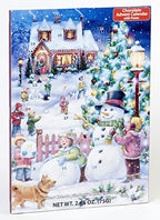 Snowman Celebration Chocolate Advent Calendar (Countdown to Christmas),2.65 OZ