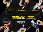 Big Squeeze® Tube Squeezer | Heavy Duty Tube Wringer - Made in USA - Toothpaste, Paint, Cosmetics, Sunscreen, Hair Dye, Adhesives, Metal Tubes. Comfortable Ergonomic Dispenser Tool (Black)