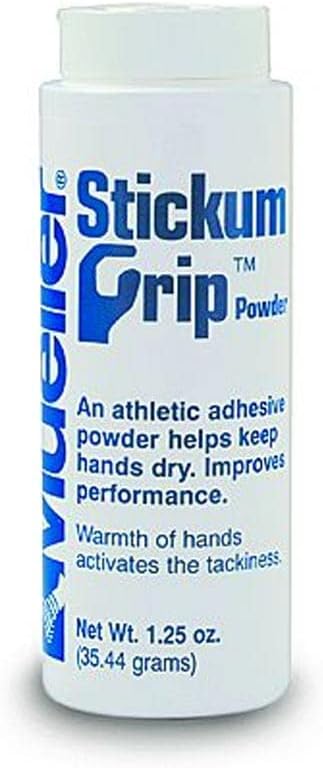 Mueller Stickum Grip Powder 1.25 oz Shaker - Fast & Easy Application! #490751