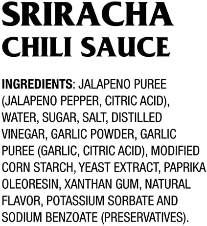 Dynasty Sriracha Chili Sauce 20 oz