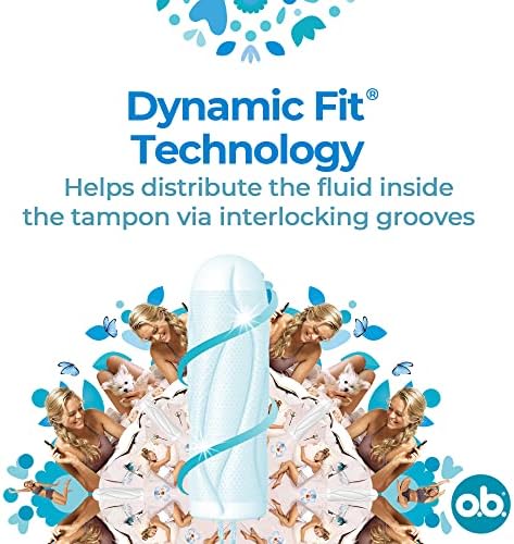 O.B. Procomfort Ultimate Comfort Tampons, 16 Super Plus Tampons for Moderate Flow, Ideal for First Time Tampon Users