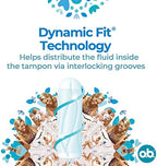 O.B. Procomfort Ultimate Comfort Tampons, 16 Super Plus Tampons for Moderate Flow, Ideal for First Time Tampon Users
