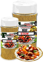 Beef Stew Seasoning Crafted with 100% Natural Herbs and Spices with No Artificial or preservatives, No Salt, No Sugar, No MSG, Gluten, Great For Keto, Great For Vegan (3.8oz(108g)