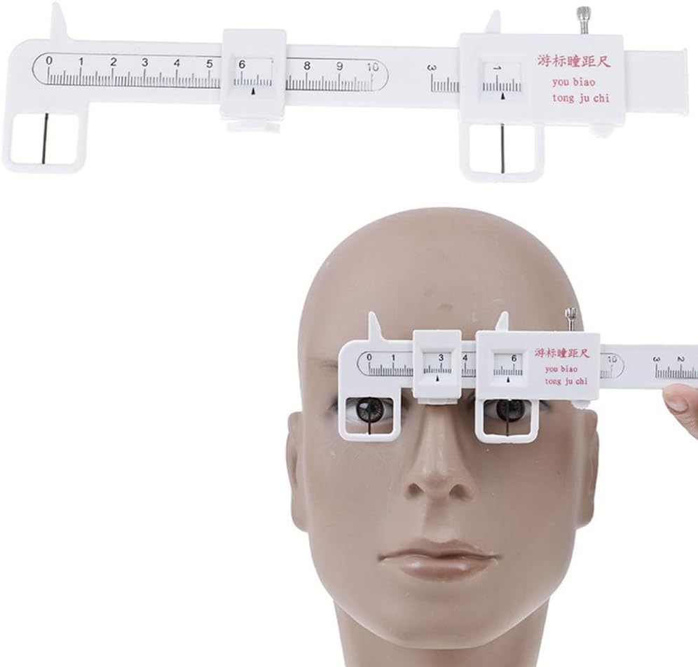 Measure Optical Vernier PD Ruler Pupil Distance Meter Eye Ophthalmic Tool (1 Pack)